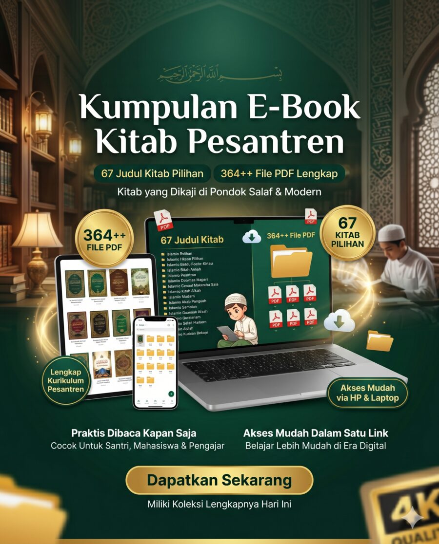 Kumpulan E-Book Kitab Kurikulum Pesantren Salaf dan Modern